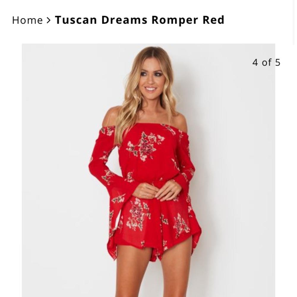 Tuscan Dream Romper